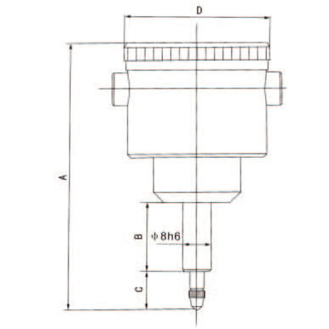 Zündzeitpunkt-Einstellgerät zum Emitteln des obersten Totpunkts von Motoren M10x1mm mit Adapter M10 und M18-Beschreibung lesen