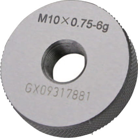 Bague de jauge de filetage M2,5x0,35 pour filetage fin métrique ISO, droite-Leggi tutto