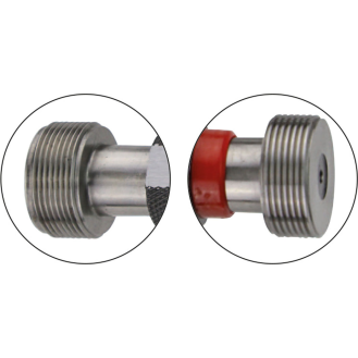 Gewinde-Ausschusslehrring M39x1mm für metrisches ISO-Feingewinde, rechts-Beschreibung lesen