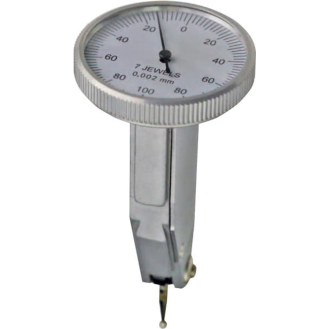 Fühlhebelmessgerät Ø32mm vertikal 0-0,8mm und Ablesung 0,01mm-Beschreibung lesen