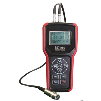 Ultraschall-Dickenmessgerät mit externer Sonde Ø10mm, 5 MHz 0,75-400mm, USB und Bluetooth-Beschreibung lesen
