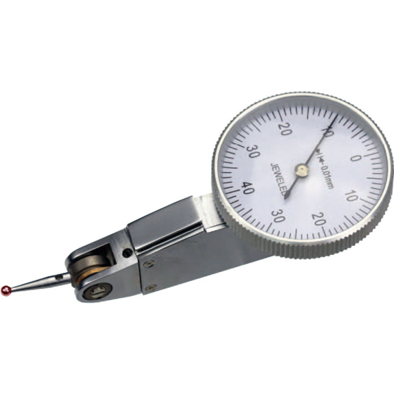 Fühlhebelmessgerät mit Rubin-Taster 0-0,8mm, Uhr Ø32mm-Beschreibung lesen