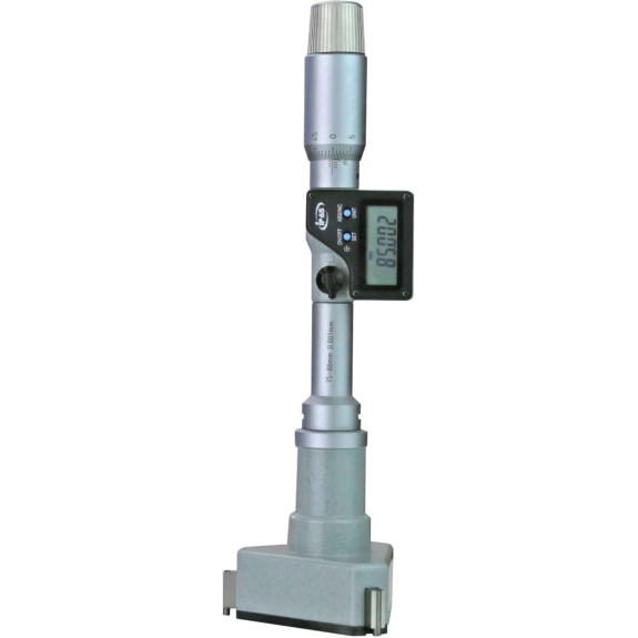 Digitaler Dreipunkt-Innenmikrometer für Sacklochbohrungen 75-88 mm-Beschreibung lesen