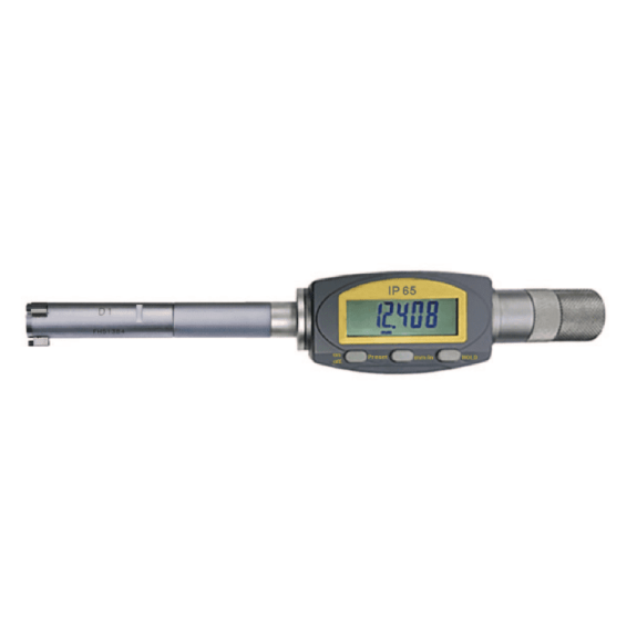 Digital Dreipunkt-Innen-Messschrauben geeignet zur Messung von Sacklochbohrungen 25-30mm IP 65 Digital Dreipunkt-Innen-Messschrauben geeignet zur Messung von Sacklochbohrungen 25-30mm IP 65-Beschreibung lesen