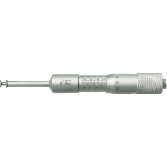 Messschraube zum Messen von Innen-Quernuten 0-25mm Länge 178mm-Beschreibung lesen