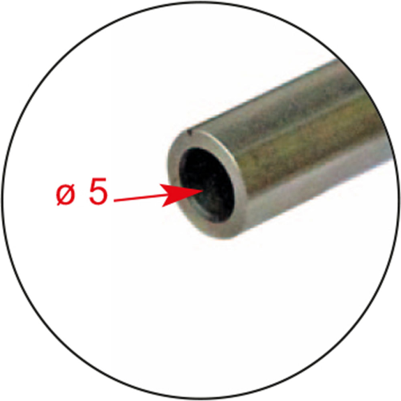 Dreipunkt-Innenmessschraube geeignet zur Messung von Sacklochbohrungen 16-20mm und mit Verlängerung 100xØ11,7mm-Beschreibung lesen