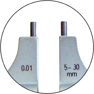 Innenmessschraube 5-100mm mit 5/25/75mm Einstellmaß-Beschreibung lesen