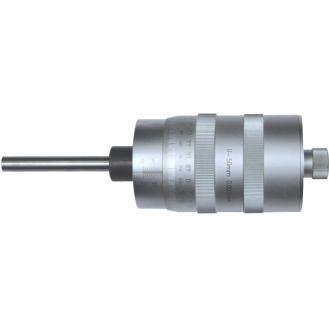 Einbaumessschraube mit Großtrommel 0-25mm und Ablesung 0,002mm-Beschreibung lesen