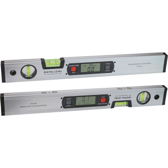 Digital-Wasserwaage mit Magnet und zwei Libellen ± 90°/99mm/mmm und Länge 600mm-Beschreibung lesen