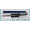 Präzisions-Maschine-Richtwaage mit prismatischer Sohle und Längs- und Querlibelle 300mm und Ablesung 0,1mm