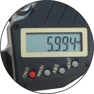 Digital Gewinde-Messchraube 175-200mm-Beschreibung lesen