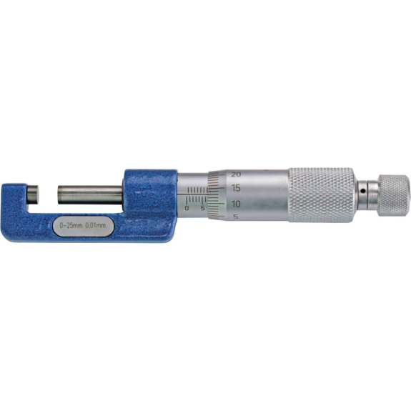 Bügelmessschraube mit flachem Bügel 25-50mm-Beschreibung lesen
