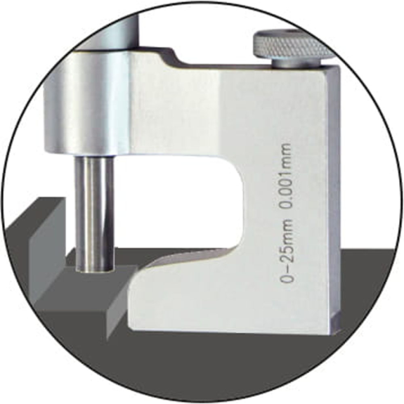 Einbaumessschraube 0-25mm mit planparallel Messfläche-Beschreibung lesen