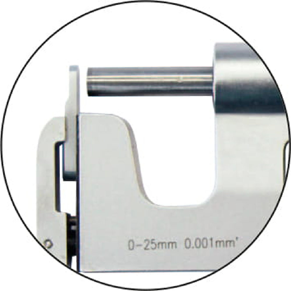 Einbaumessschraube 0-25mm mit planparallel Messfläche-Beschreibung lesen