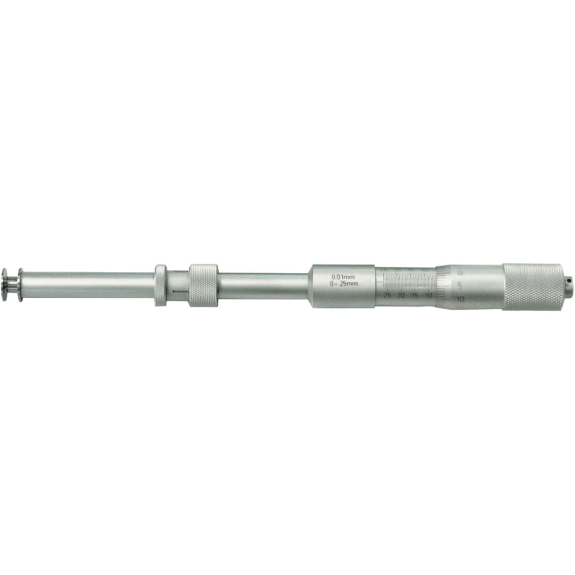 Messschraube zum Messen von Innen-Quernuten 0-25mm Länge 223mm-Beschreibung lesen