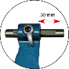 Bügelmessschraube mit großer Trommel 75-100mm