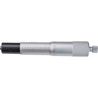 Einbaumessschraube mit Großtrommel 0-50mm und Ablesung 0,01mm-Beschreibung lesen