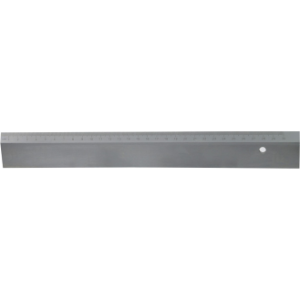Werkstattlineal mit Facette und mm-Teilung und Abmessung 500x40x5mm-Beschreibung lesen