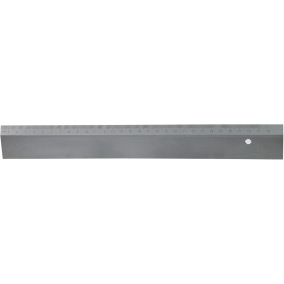 Werkstattlineal mit Facette und mm-Teilung und Abmessung 1000x40x5mm Werkstattlineal mit Facette und mm-Teilung und Abmessung 1000x40x5mm-Beschreibung lesen