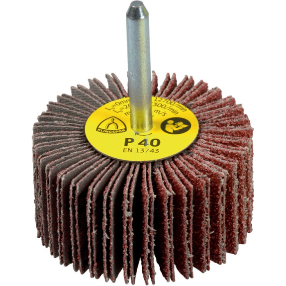 Meuleuse éventail KM 613 Ø80xH50mm Arbre corindon K.120-D.6mm-Leggi tutto