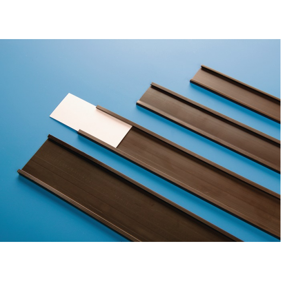 Porte-étiquette L.40mm longueur rouleau 50m S.1.0mm profil C magn.-Leggi tutto