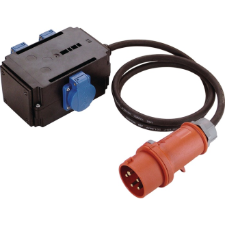 Kompaktverteiler MIXO NAGOLD CEE-16 A,5-polig 3xSteckdose 230V AS-SCHWABE-Beschreibung lesen