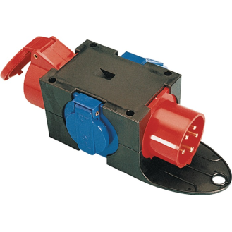 Kompaktverteiler CEE-16 A,5-polig 1xCEE 16 A,2x230V-Beschreibung lesen