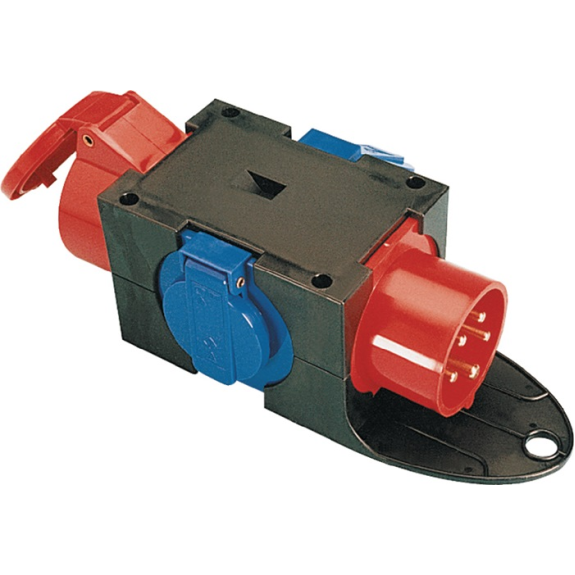Distributeur compact CEE-16 A, 5 pôles 1xCEE 16 A, 2x230V-Lire la description