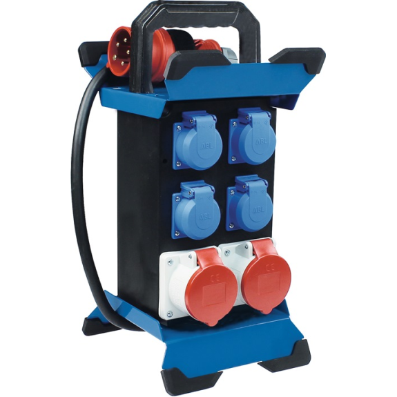 CEE-Standstromverteiler STECKY 11+ CEE-Stecker 400V,16 A,5-polig AS-SCHWABE CEE-Standstromverteiler STECKY 11+ CEE-Stecker 400V,16 A,5-polig AS-SCHWABE-Beschreibung lesen