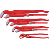 Eckrohrzangenset Profi-Set 4 4tlg.f.Rohre 1-1,1/2-2,10 Zoll ROTHENER