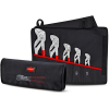 Zangenschlüsselset Inh.5-tlg.verchr.Rolltasche Zangenschlüsselset Inh.5-tlg.verchr.Rolltasche