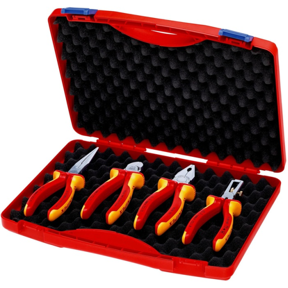 Boîte compacte Zangensz contenant 4 pièces, coffret en plastique VDE.-Lire la description