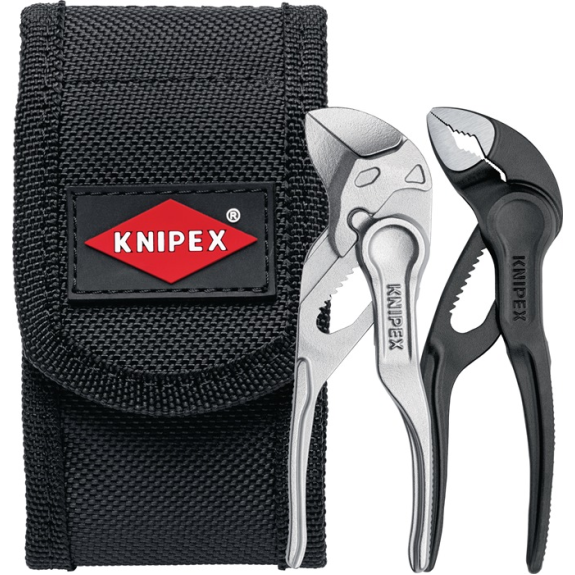 00 20 72 V04 XS Mini-Zangenset XS in Werkzeuggürteltasche 2-teilig 110 mm-Beschreibung lesen