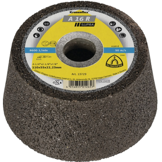 Schleiftopf C30 R 110/55mm Stein/Beton (Guss bngt) 30 Bohr.22,2m-Beschreibung lesen