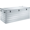 Aluminiumbox L1700xB800xH700mm 829l mit Klappverschluss und Alu-Stapelecken