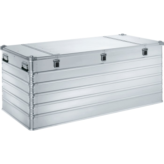 Aluminiumbox L1700xB800xH700mm 829l mit Klappverschluss und Alu-Stapelecken-Beschreibung lesen