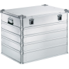 Aluminiumbox L800xB600xH610mm 239l mit Klappverschluss und Alu-Stapelecken
