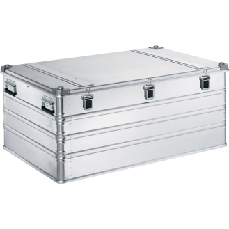Aluminiumbox L1200xB800xH510mm 414l mit Klappverschluss und Alu-Stapelecken-Beschreibung lesen