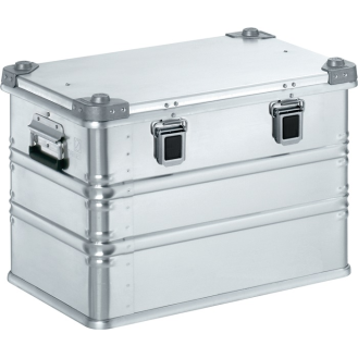 Aluminiumbox L600xB400xH410mm 73l m.Klappverschluss u.Alu-Stapelecken-Beschreibung lesen