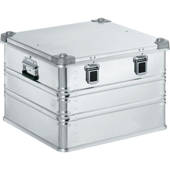 Aluminiumbox L600xB600xH410mm 115l mit Klappverschluss und Alu-Stapelecken Aluminiumbox L600xB600xH410mm 115l mit Klappverschluss und Alu-Stapelecken-Beschreibung lesen