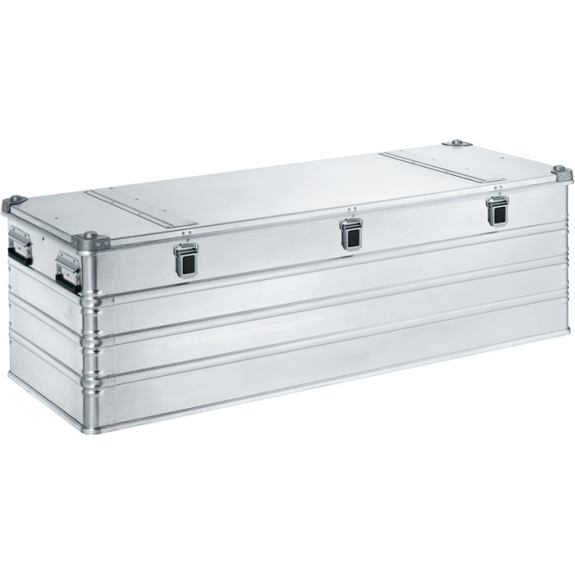 Aluminiumbox L1600xB600xH495mm 396l mit Klappverschluss und Alu-Stapelecken Aluminiumbox L1600xB600xH495mm 396l mit Klappverschluss und Alu-Stapelecken-Beschreibung lesen