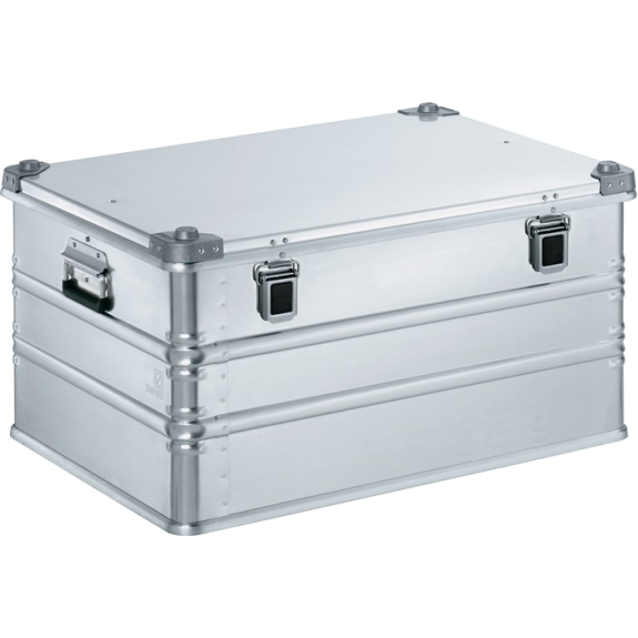 Aluminiumbox L800xB600xH410mm 157l mit Klappverschluss und Alu-Stapelecken-Beschreibung lesen