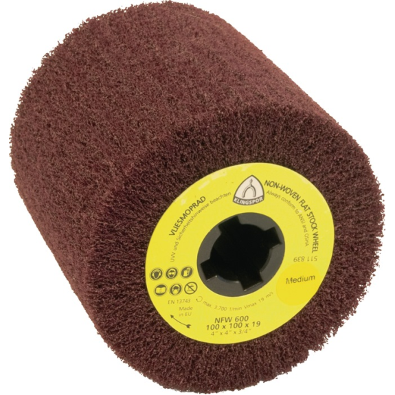 Sinierwalze NFW 600 S très fin Ø100xB100mm 19mm-Leggi tutto