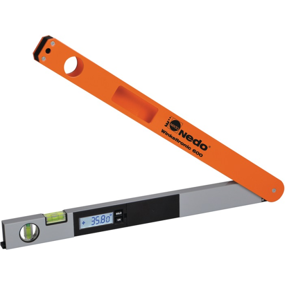 Winkelmessgerät Winkeltronic Messber.0-355Grad Schenkel-L.60cm 0,1Grad-Beschreibung lesen