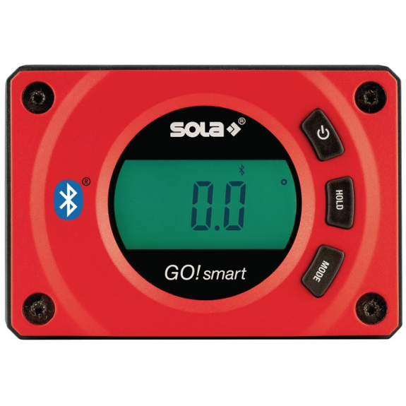 Digitaler Neigungsmesser GO! smart L.8cm PA,glasfaserverstärkt rot-Beschreibung lesen
