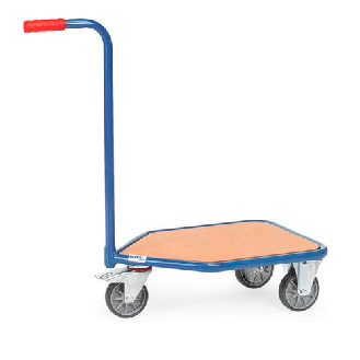 Carrello impugnatura di cigno 1158 - in legno-Leggi tutto