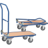 Pltformwagen Ladeflächen L900xB600mm STA brillantblau Trgf.250kg Pltformwagen Ladeflächen L900xB600mm STA brillantblau Trgf.250kg