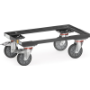 Kistenroller Trgf.250kg TPE-ESD-Bereifung L605xB405mm Winkelstahl schiefergrau Kistenroller Trgf.250kg TPE-ESD-Bereifung L605xB405mm Winkelstahl schiefergrau