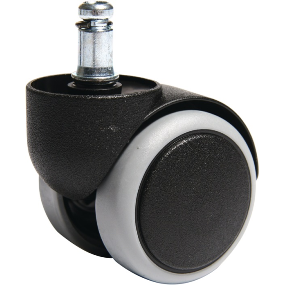 Rl.f.harte BD D.50mm f.Bürodrehstuhl Stift-L.2m Stift-D.10mm 5 St./Btl.-Beschreibung lesen