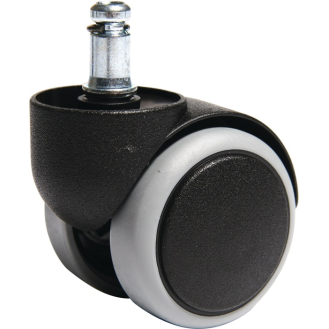 Rl.f.harte BD D.50mm f.Bürodrehstuhl Stift-L.2m Stift-D.10mm 5 St./Btl.-Beschreibung lesen